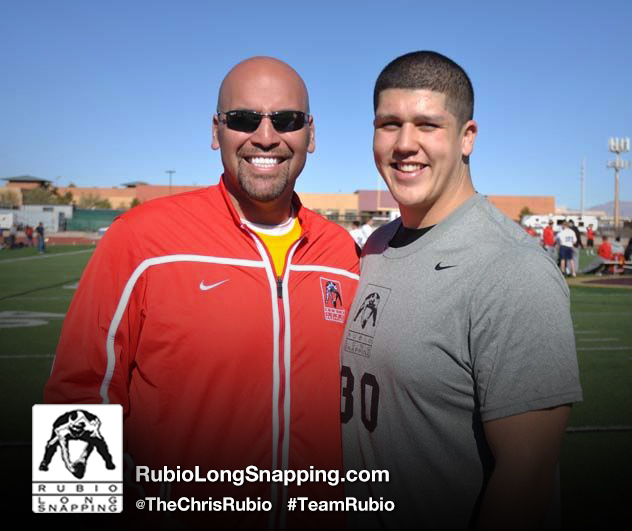 Rubio Long Snapping and Cole Mazza